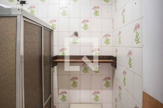 Banheiro de kitnet/studio à venda com 1 quarto, 33m² em Vila Jerusalem, São Bernardo do Campo