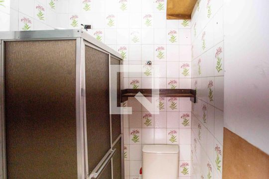 Banheiro de kitnet/studio à venda com 1 quarto, 33m² em Vila Jerusalem, São Bernardo do Campo