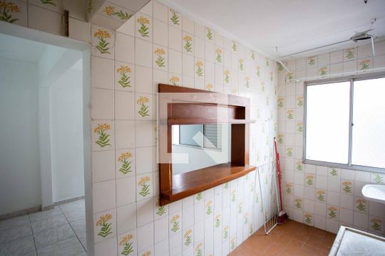 Cozinha de kitnet/studio à venda com 1 quarto, 33m² em Vila Jerusalem, São Bernardo do Campo
