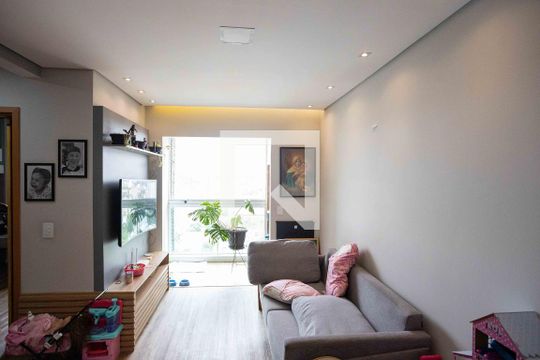 Sala de apartamento para alugar com 2 quartos, 54m² em Vila Euro, São Bernardo do Campo
