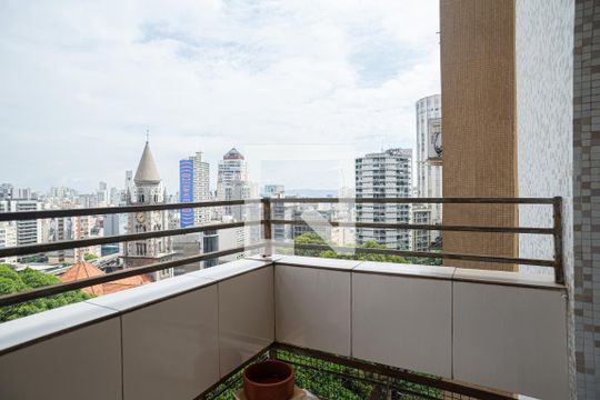 Varanda do Quarto 1 de apartamento à venda com 3 quartos, 139m² em Bela Vista, São Paulo