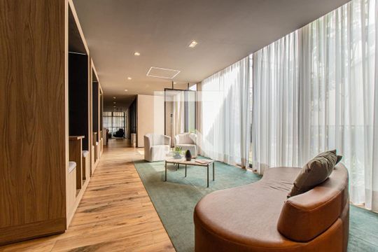 Área comum - Co-Working de kitnet/studio para alugar com 1 quarto, 22m² em Vila Mariana, São Paulo