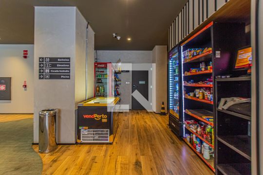 Área comum - Mercado de kitnet/studio para alugar com 1 quarto, 22m² em Vila Mariana, São Paulo
