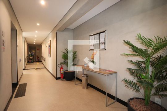 Área comum - Hall Social de kitnet/studio para alugar com 1 quarto, 28m² em Vila Independencia, São Paulo