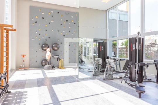 Área comum - Academia de kitnet/studio para alugar com 1 quarto, 25m² em Perdizes, São Paulo