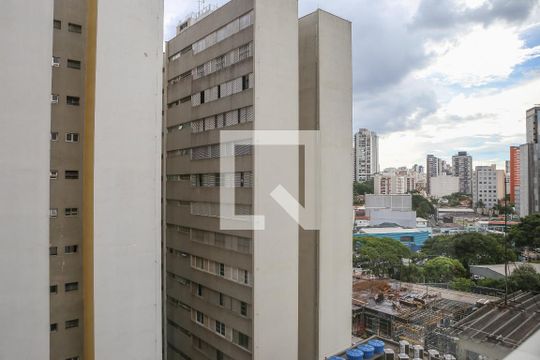 Vista da Sacada de kitnet/studio para alugar com 1 quarto, 25m² em Perdizes, São Paulo