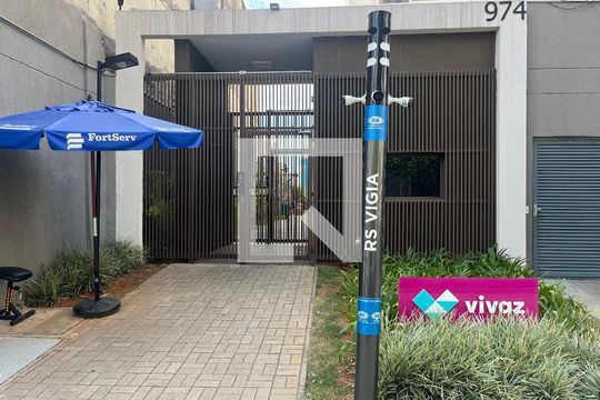 Fachada do Prédio de apartamento para alugar com 1 quarto, 24m² em Água Branca, São Paulo