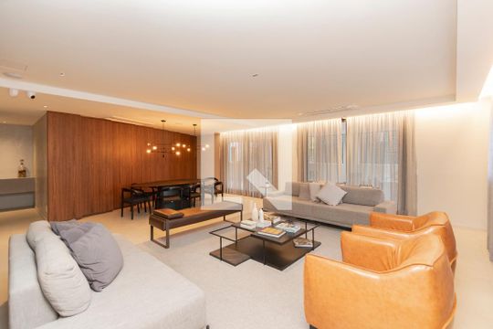 Área Comum - Salão de Festas de kitnet/studio à venda com 1 quarto, 33m² em Vila Cordeiro, São Paulo