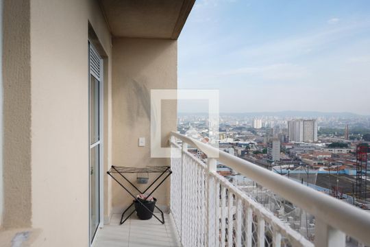 Sacada Área de Serviço de apartamento à venda com 1 quarto, 30m² em Belenzinho, São Paulo