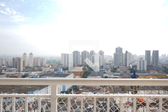 Vista Sacada Área de Serviço de apartamento à venda com 1 quarto, 30m² em Belenzinho, São Paulo