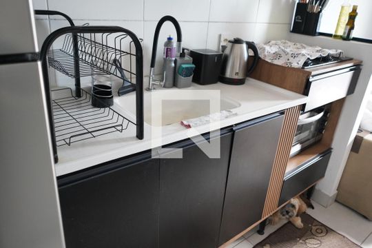 Cozinha de apartamento à venda com 1 quarto, 30m² em Belenzinho, São Paulo