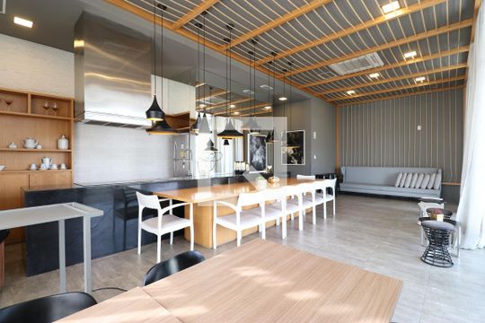 Área comum - Salão de festas de apartamento à venda com 2 quartos, 62m² em Água Branca, São Paulo