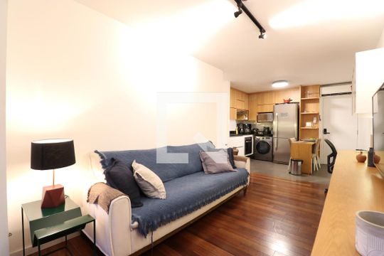 Sala de apartamento à venda com 2 quartos, 62m² em Água Branca, São Paulo