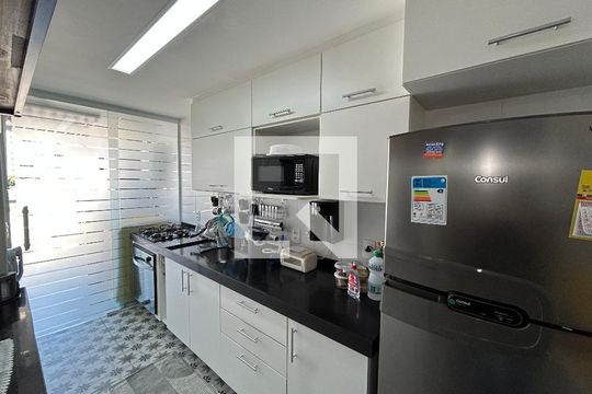 Cozinha de apartamento à venda com 2 quartos, 60m² em Todos Os Santos, Rio de Janeiro