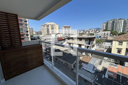 Varanda da Sala de apartamento à venda com 2 quartos, 60m² em Todos Os Santos, Rio de Janeiro