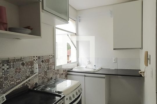 Cozinha de apartamento para alugar com 2 quartos, 57m² em Rio Branco, São Leopoldo