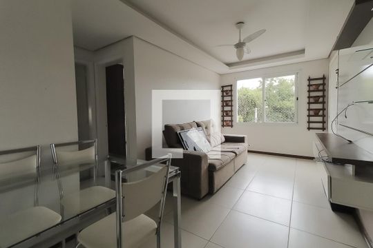 Sala de apartamento para alugar com 2 quartos, 57m² em Rio Branco, São Leopoldo