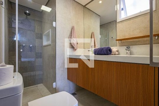 Suíte - Lavabo de apartamento à venda com 1 quarto, 60m² em Pompeia, São Paulo