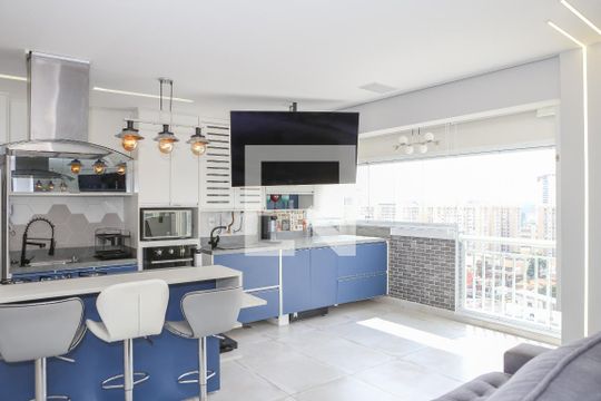 Sala de apartamento à venda com 2 quartos, 62m² em Barra Funda, São Paulo