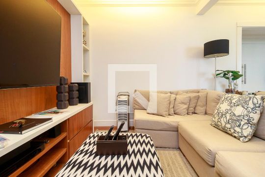 Sala de apartamento à venda com 3 quartos, 200m² em Cidade Monções, São Paulo