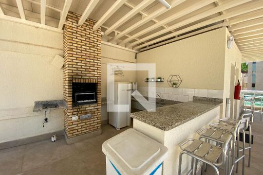 Área comum - Churrasqueira de apartamento para alugar com 2 quartos, 60m² em Setor de Habitações Individuais Norte, Brasília