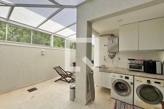 Área de Serviço de casa de condomínio à venda com 6 quartos, 300m² em Recreio dos Bandeirantes, Rio de Janeiro