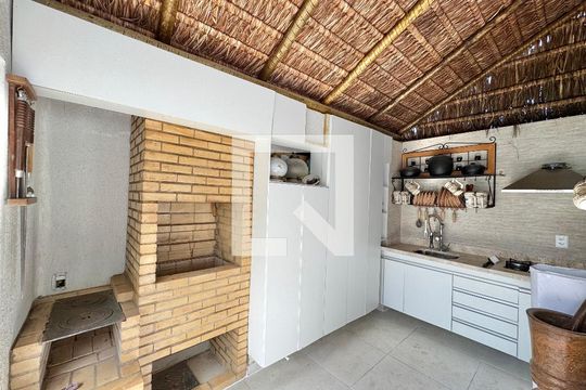 Área comum - Churrasqueira de casa de condomínio à venda com 6 quartos, 300m² em Recreio dos Bandeirantes, Rio de Janeiro