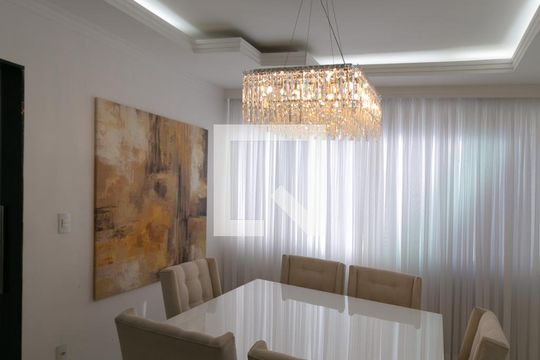 Sala de Jantar de apartamento à venda com 3 quartos, 127m² em Castelo, Belo Horizonte
