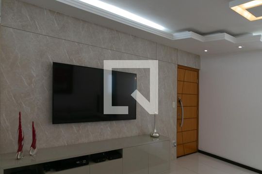 Sala de apartamento à venda com 3 quartos, 127m² em Castelo, Belo Horizonte