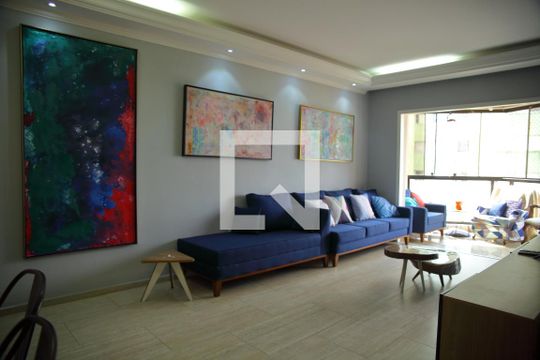 Sala de apartamento à venda com 3 quartos, 127m² em Vila Margarida, São Bernardo do Campo