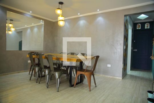 Sala de apartamento à venda com 3 quartos, 127m² em Vila Margarida, São Bernardo do Campo