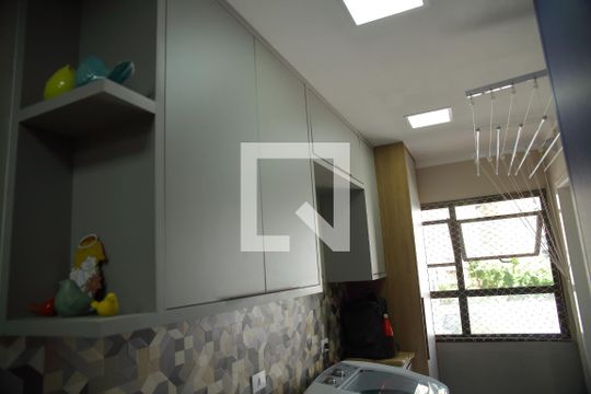 Área de Serviço de apartamento à venda com 3 quartos, 127m² em Vila Margarida, São Bernardo do Campo