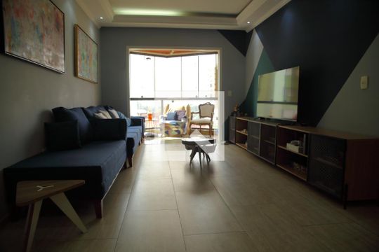 Sala de apartamento à venda com 3 quartos, 127m² em Vila Margarida, São Bernardo do Campo