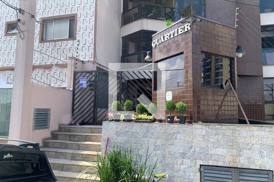 Fachada e portaria de apartamento à venda com 3 quartos, 127m² em Vila Margarida, São Bernardo do Campo