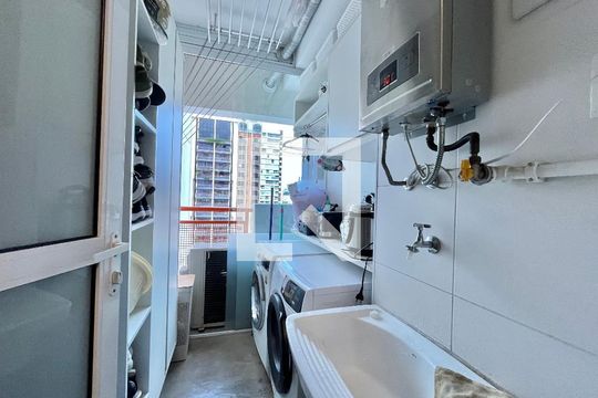 Área de Serviço de apartamento à venda com 3 quartos, 89m² em Vila Mascote, São Paulo