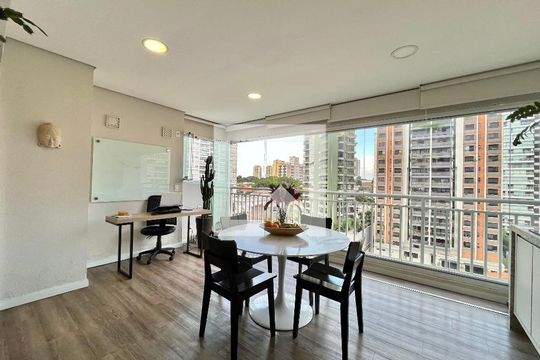 Varanda Sala de apartamento à venda com 3 quartos, 89m² em Vila Mascote, São Paulo
