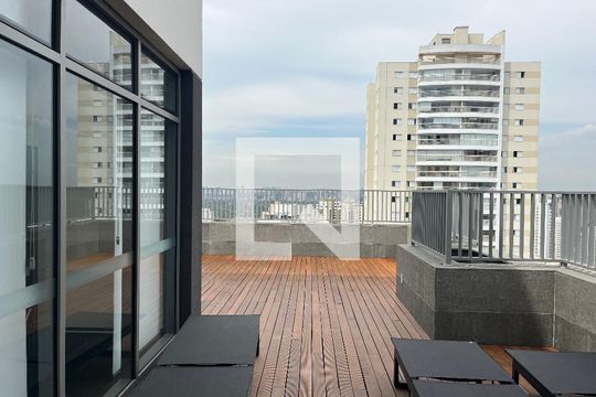 Área comum de kitnet/studio à venda com 1 quarto, 27m² em Vila Romana, São Paulo