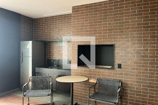 Área comum - Churrasqueira de kitnet/studio à venda com 1 quarto, 27m² em Vila Romana, São Paulo