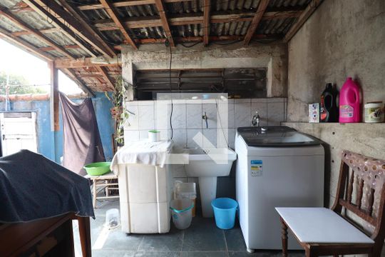 Área de Serviço de casa à venda com 3 quartos, 148m² em Vila Guiomar, Santo André