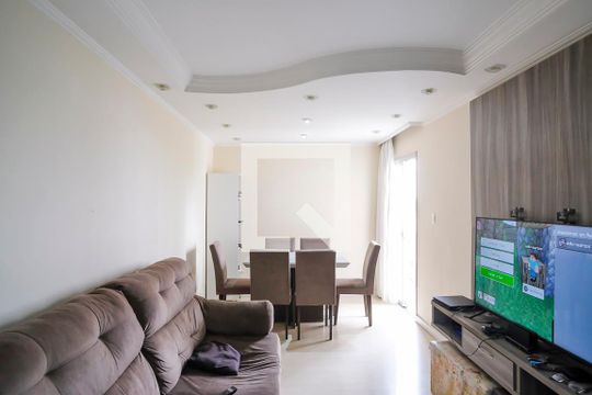 Sala de apartamento à venda com 2 quartos, 59m² em Vila Palmares, São Caetano do Sul