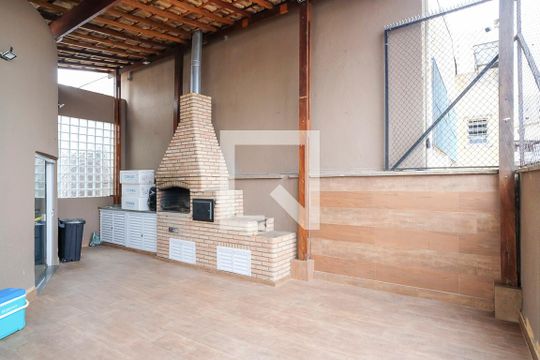 Churrasqueira de apartamento à venda com 2 quartos, 59m² em Vila Palmares, São Caetano do Sul