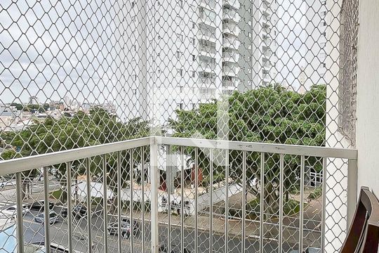 Varanda da Sala de apartamento à venda com 2 quartos, 59m² em Vila Palmares, São Caetano do Sul