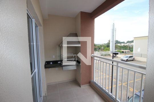 Varanda gourmet de apartamento para alugar com 2 quartos, 63m² em Aparecidinha, Sorocaba
