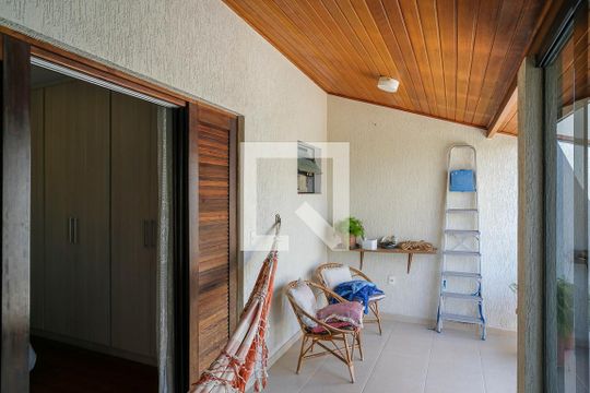 Varanda da suíte 1 de casa à venda com 2 quartos, 216m² em Boa Vista, São Caetano do Sul