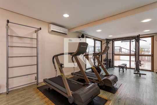 Área comum - Academia de apartamento para alugar com 2 quartos, 80m² em Bom Fim, Porto Alegre