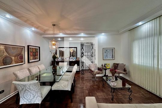 Sala de apartamento para alugar com 3 quartos, 147m² em Santo Amaro, São Paulo