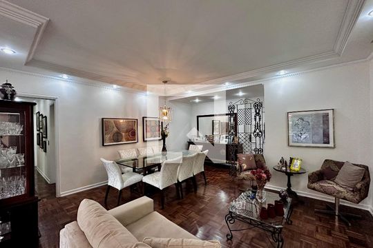Sala de apartamento para alugar com 3 quartos, 147m² em Santo Amaro, São Paulo