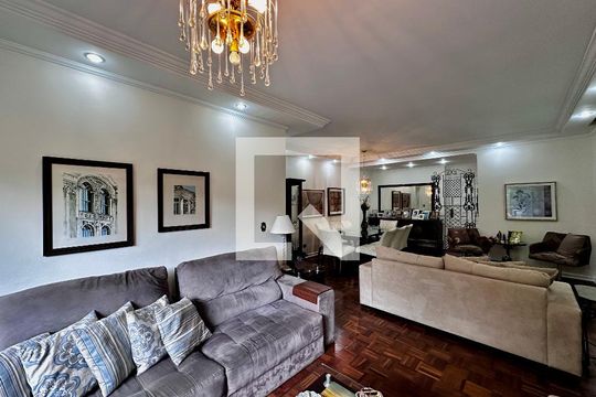 Sala de apartamento para alugar com 3 quartos, 147m² em Santo Amaro, São Paulo
