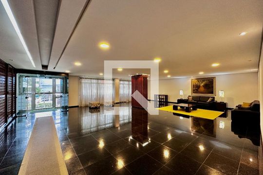 Hall Social Bloco de apartamento à venda com 3 quartos, 147m² em Santo Amaro, São Paulo
