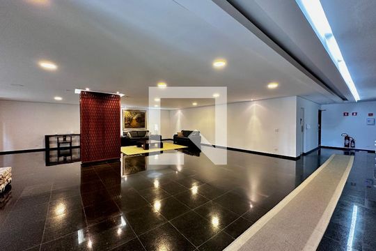 Hall Social Bloco de apartamento para alugar com 3 quartos, 147m² em Santo Amaro, São Paulo